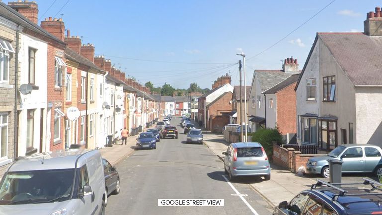 Ruby Street, where one of the alleged offences took place