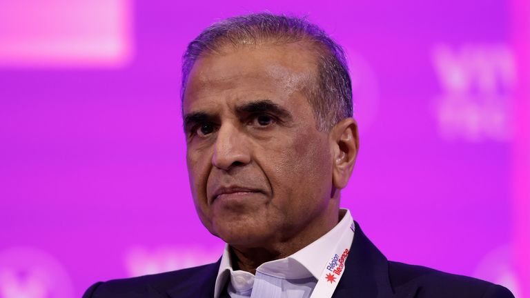 Sunil Bharti Mittal, chairman of Bharti Enterprises, attends the Viva Technology conference dedicated to innovation and startups at Porte de Versailles exhibition center in Paris, France June 15, 2022. REUTERS/Benoit Tessier