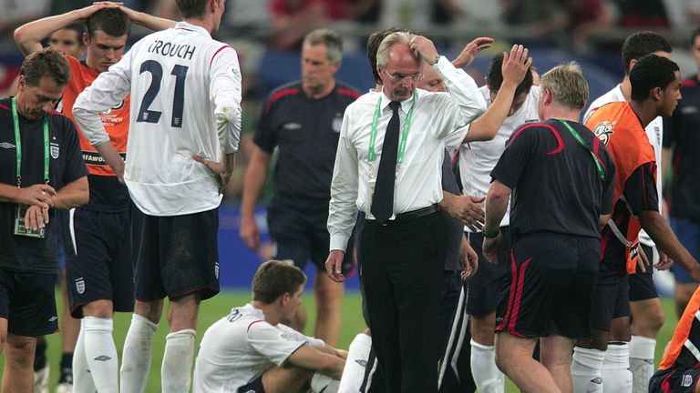 File photo dated 01-07-2006 of Sven-Goran Eriksson after defeat at the 2006 World Cup. Former England manager Sven-Goran Eriksson has died at the age of 76. Issue date: Monday August 26, 2024.

