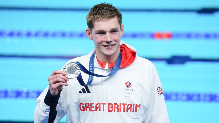 Duncan Scott has become Scotland's most decorated Olympian. Pic: PA
