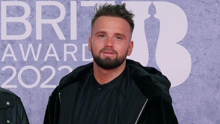 DJ Topic pictured at the Brit Awards in 2022. Pic: Ian West/PA