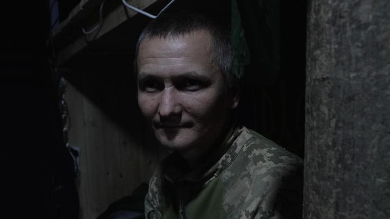 Before Russia's invasion, the members of the mortar team were ordinary civilians - now they spend most of their lives underground