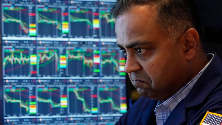 Fears of America recession send stock markets tumbling with worst US day in nearly two years Money News Sky News