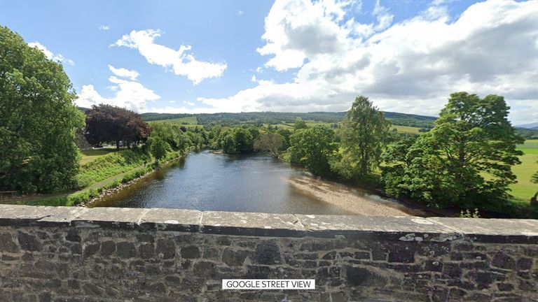 The man's body was discovered near to Wade's Bridge