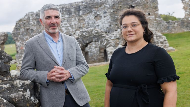 Derek Walker and Dr Lana St Leger. Pic: Future Generations Commissioner
