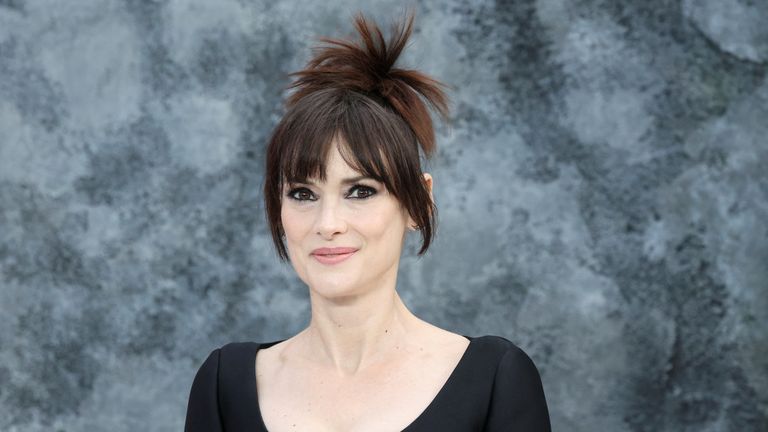 Cast member Winona Ryder attends the UK premiere of the film "Beetlejuice Beetlejuice" at Leicester Square in London, Britain, August 29, 2024. REUTERS/Mina Kim