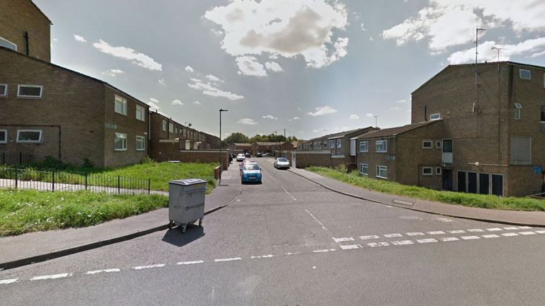 The shooting happened in Yalding Grove, Orpington, on Wednesday night. Pic: Google