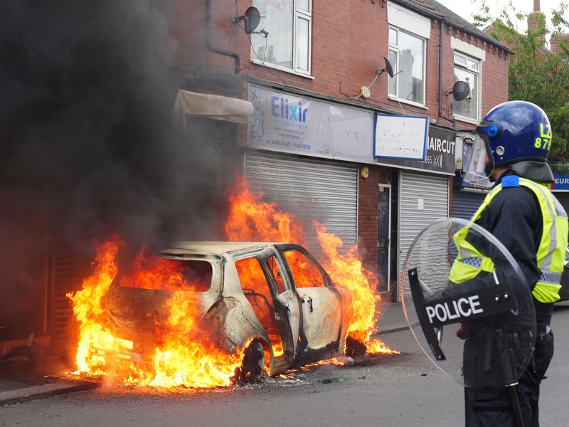 Barbed wire and looking over your shoulder: Middlesbrough residents fearful after riots