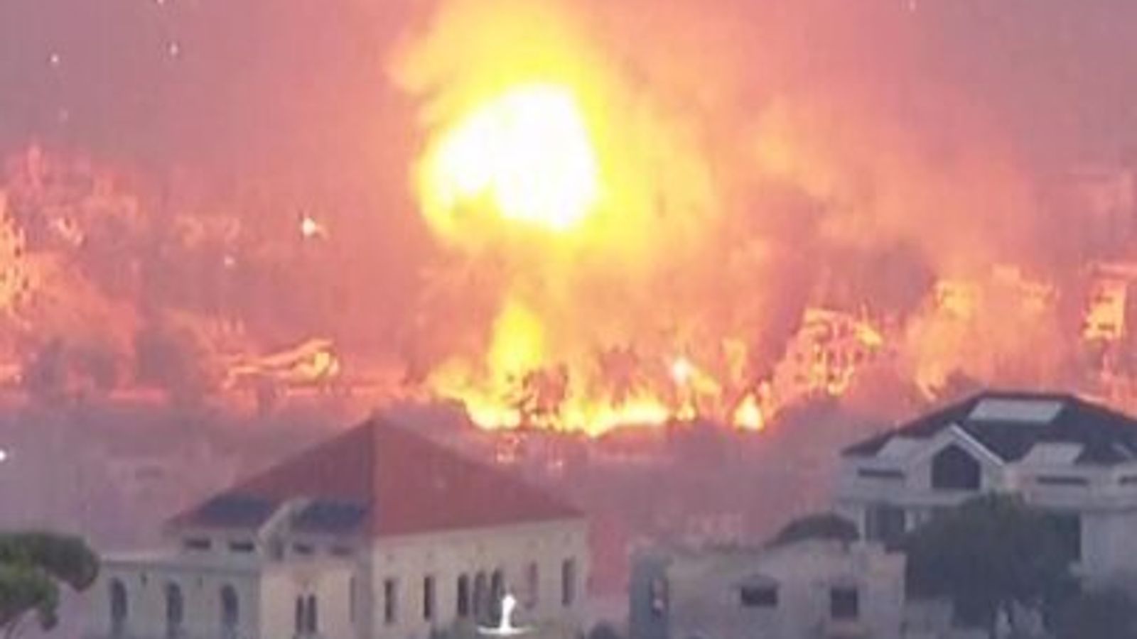 Israel unleashes huge strikes on Beirut - it says Hezbollah leader was ...