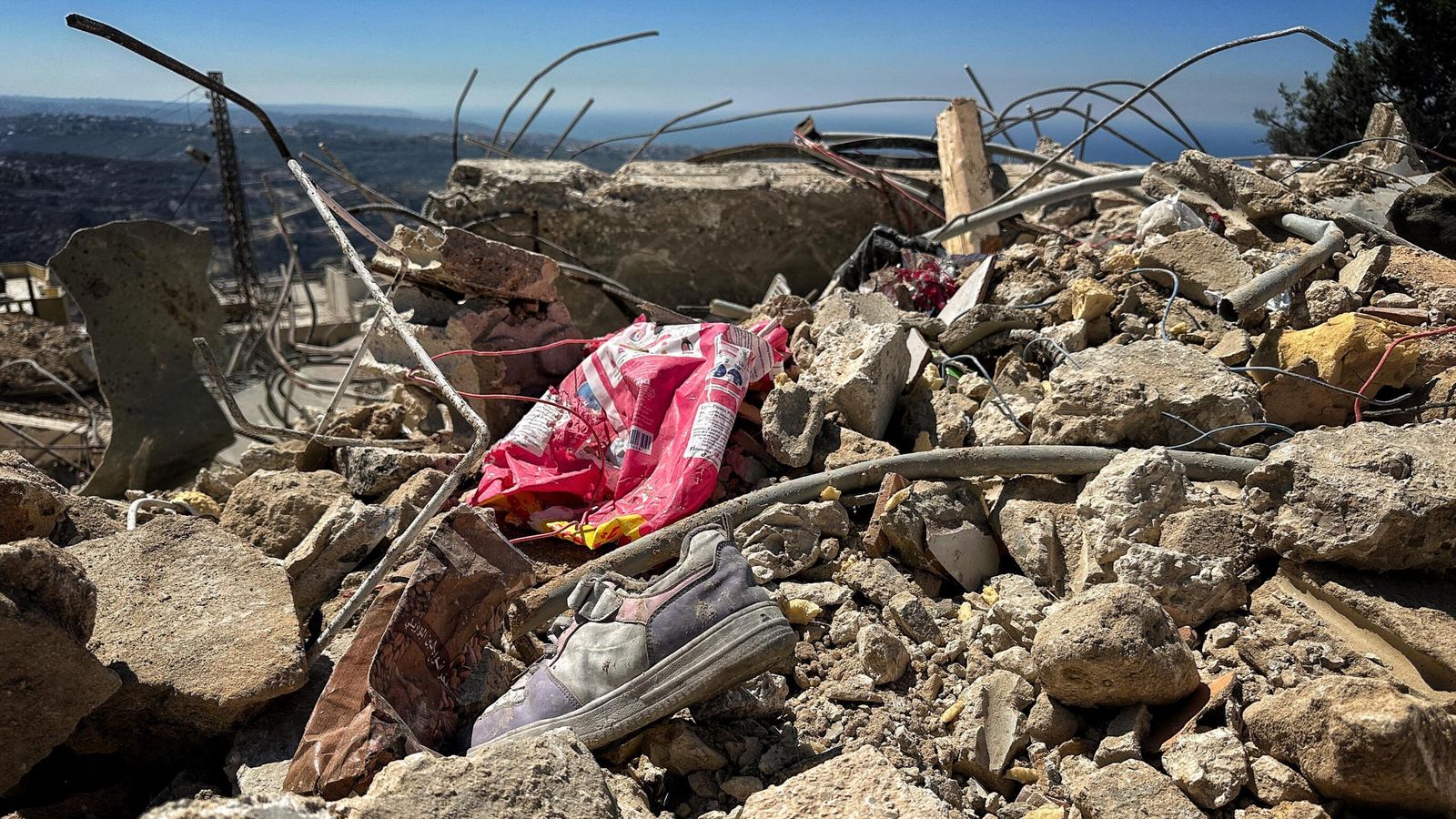 Airstrike on Lebanon kills six children as three families devastated - with nothing left of home they were sheltering in