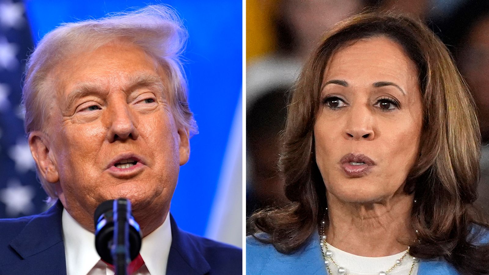 US election latest Kamala Harris says 'if somebody breaks into my