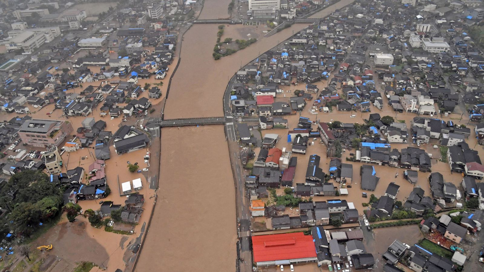 One killed and several missing in Japan as heavy rain and floods hit region of Ishikawa | World News