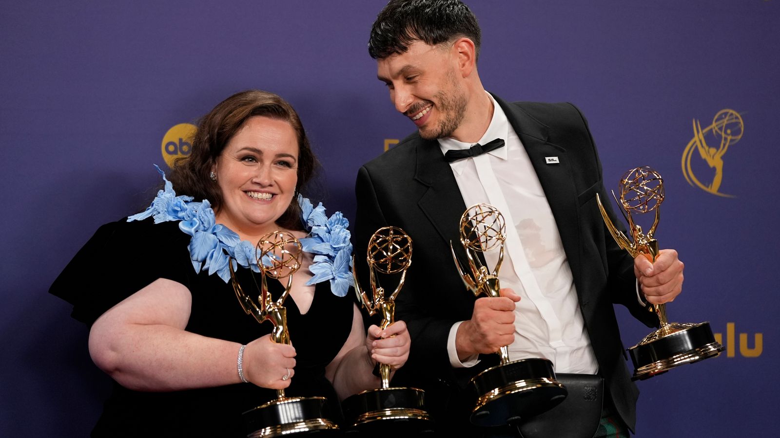 Baby Reindeer stars among big winners at Emmys - as Shogun makes history