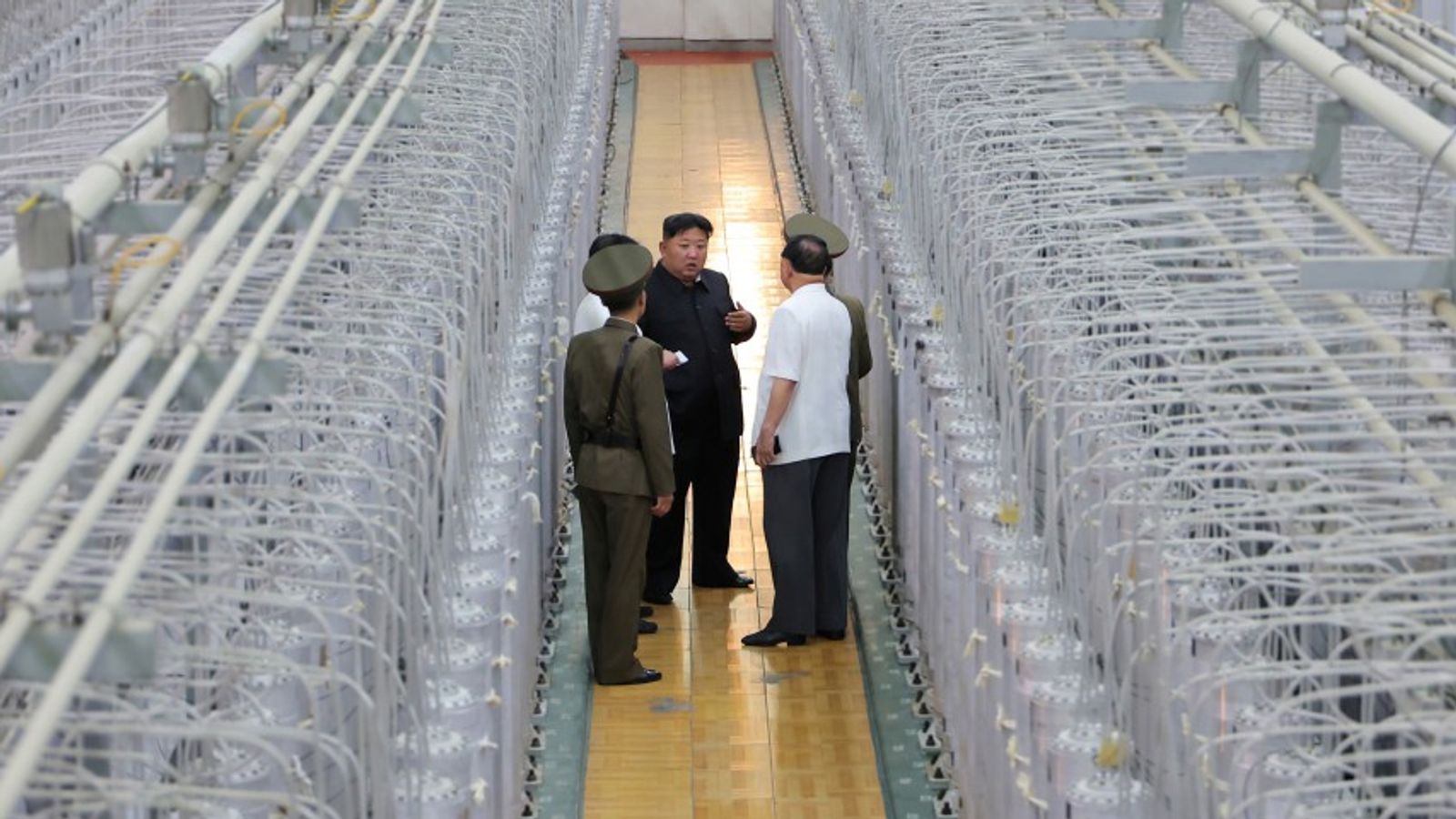 North Korea’s secretive nuclear facility – inside banned uranium enrichment site