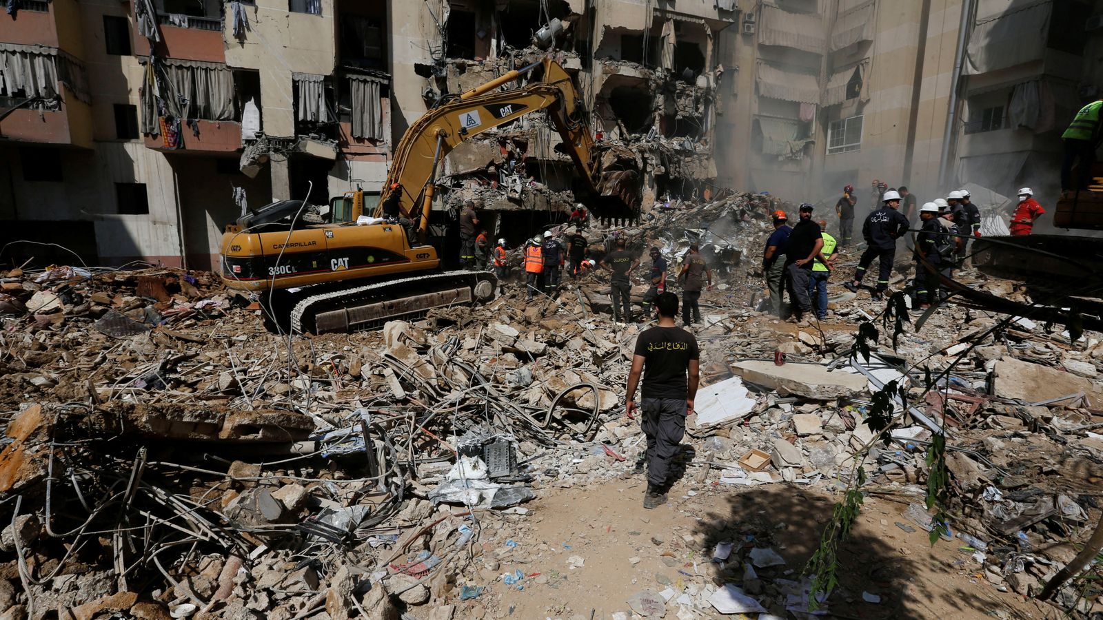 At least 44 people killed in Israel strikes on Lebanon and Gaza in last 24 hours