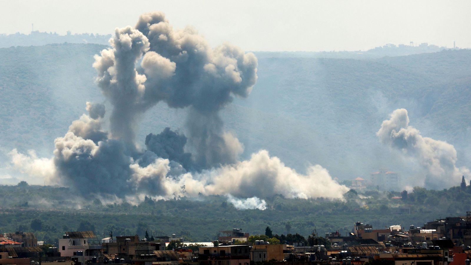 Nearly 500 killed in Israeli strikes on southern Lebanon | World News ...