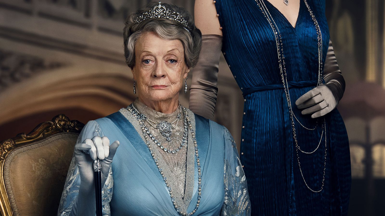 Dame Maggie Smith, known for her roles in Harry Potter and Downton