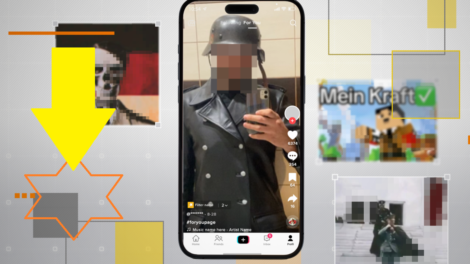 Sky News investigation finds over 70,000 TikTok posts using Nazi sounds ...