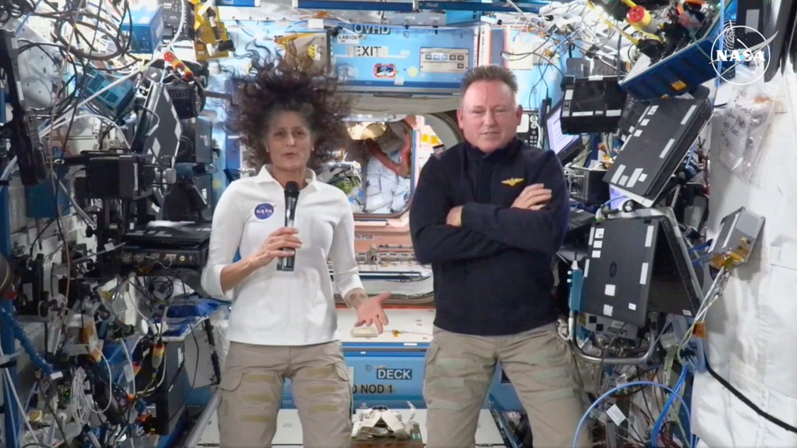 NASA astronauts stuck on International Space Station say they 'don't ...