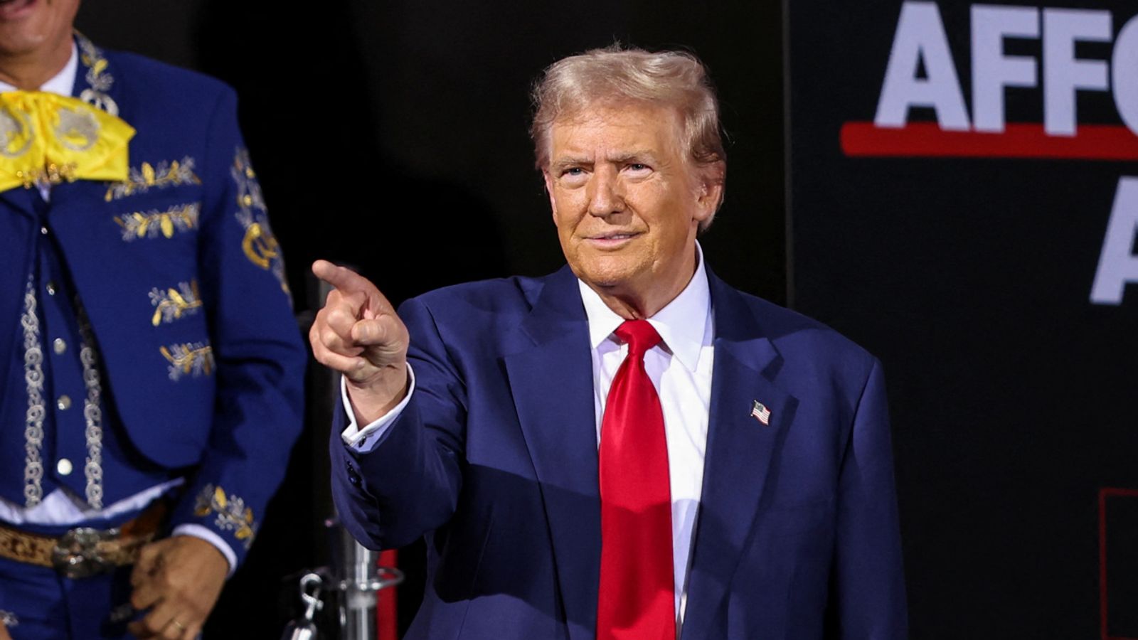 US election latest: Trump speaks at first rally since debate, as he rules out another - but Harris says 'we owe it to voters'