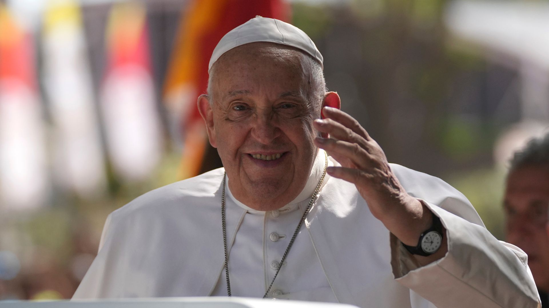 Pope Francis visits East Timor as part of his longest overseas journey