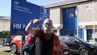 Jason Hoganson seen outside HM Prison Durham. Around 1,700 inmates are expected to be let out early in an attempt to ease overcrowding in prisons. Picture date: Tuesday September 10, 2024.