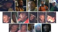 Images issued of witnesses sought following murder of Mussie Imnetu.
Pic: Met Police
 
 
