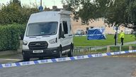 Pic: Stephanie Wareham/PA

A forensic blue tent by the police cordon in East Park, off Laburnum Road, Wolverhampton, where Shawn Seesahai, 19, died after being stabbed just before 8.30pm on Monday. Picture date: Wednesday November 15, 2023.
Read less

Picture by: Stephanie Wareham/PA Archive/PA Images
Date taken: 15-Nov-2023