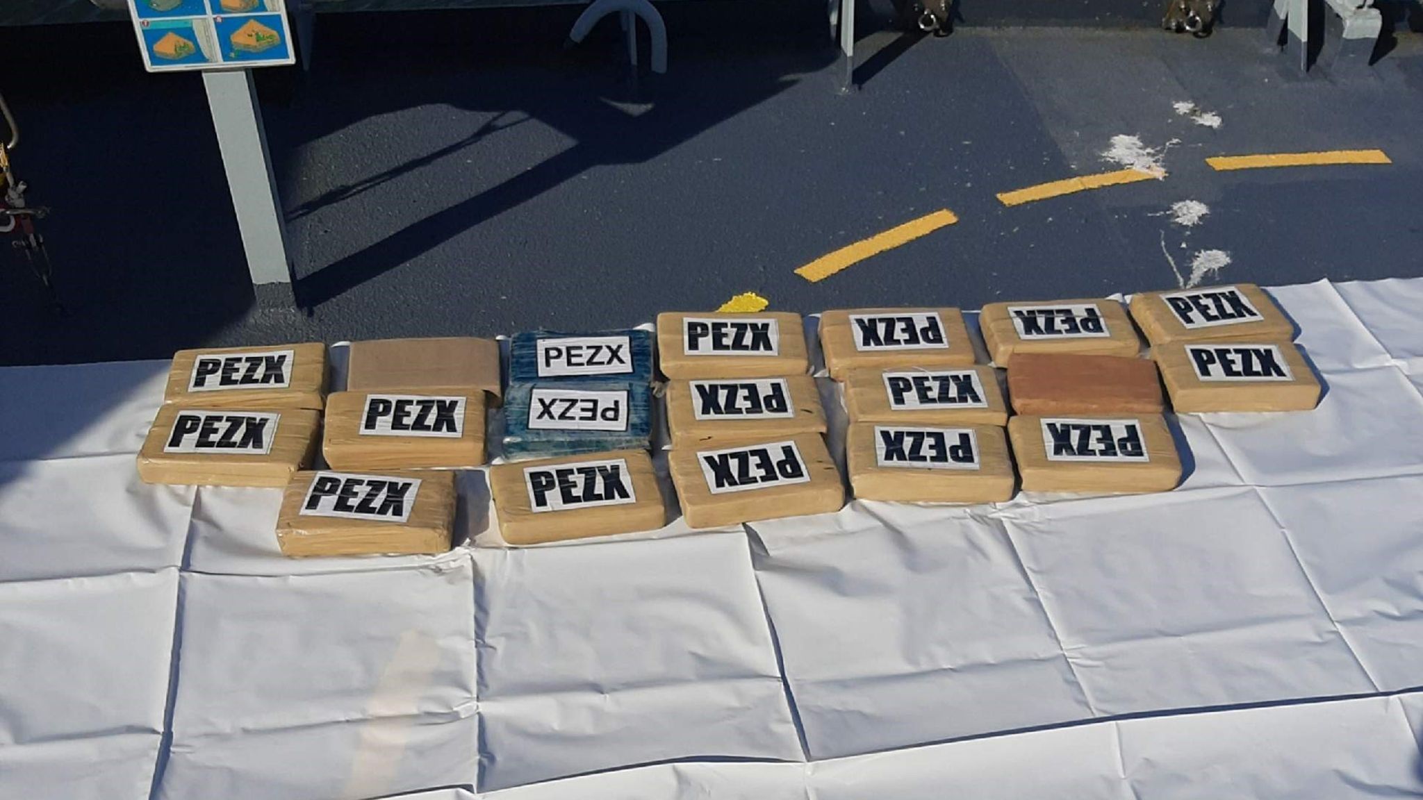 'Huge loss for organised crime': One tonne of cocaine seized from ...