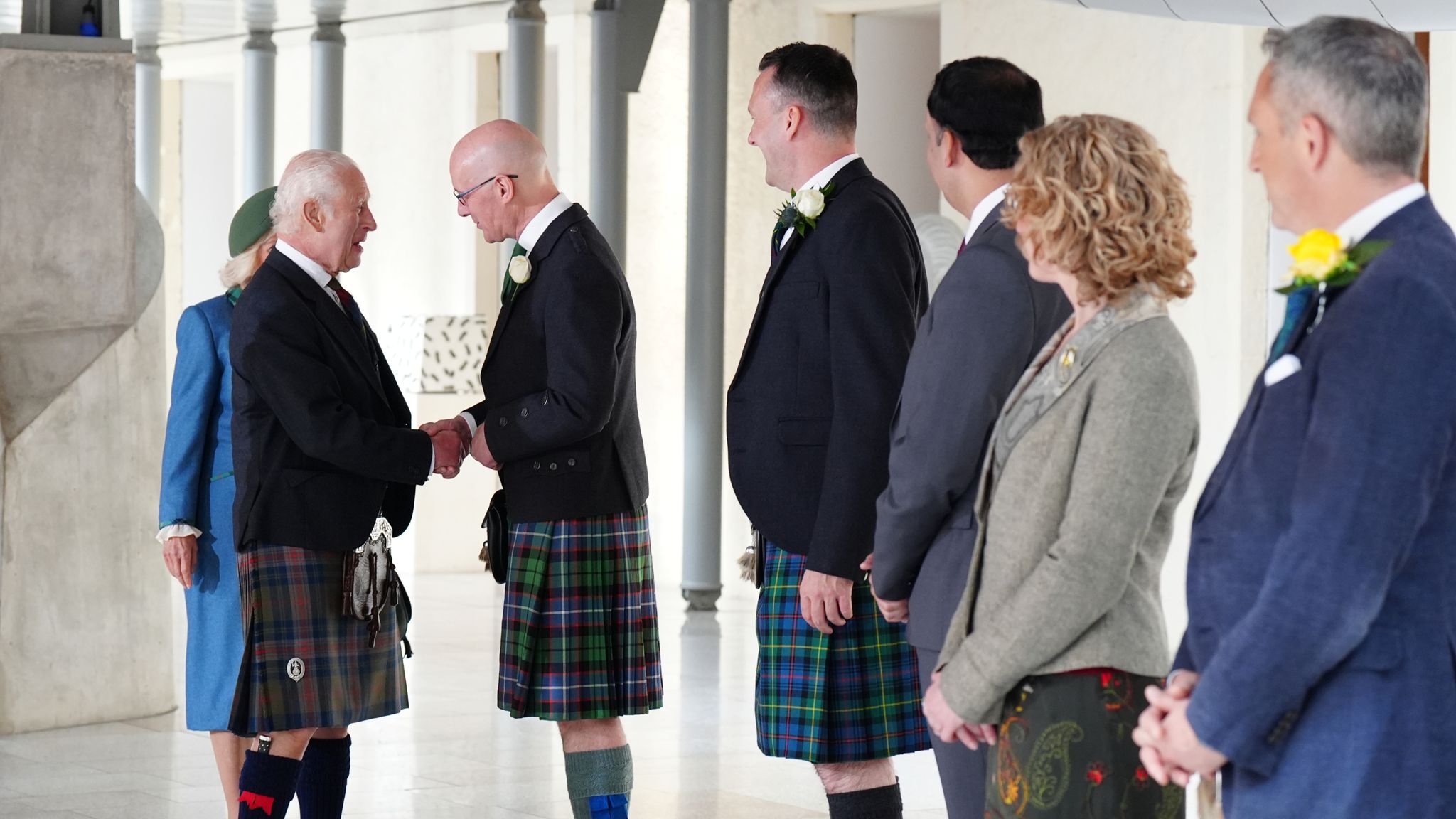 King Charles hails 'uniquely special' Scotland as it marks Holyrood