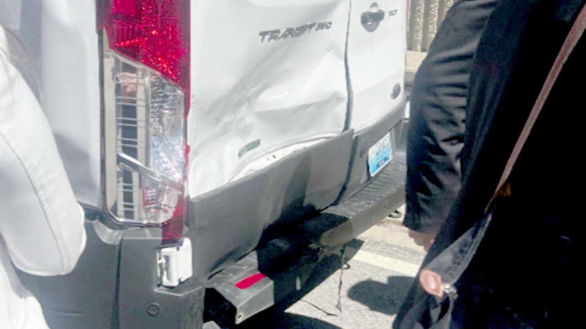 Motorcade carrying Kamala Harris's vice president candidate involved in