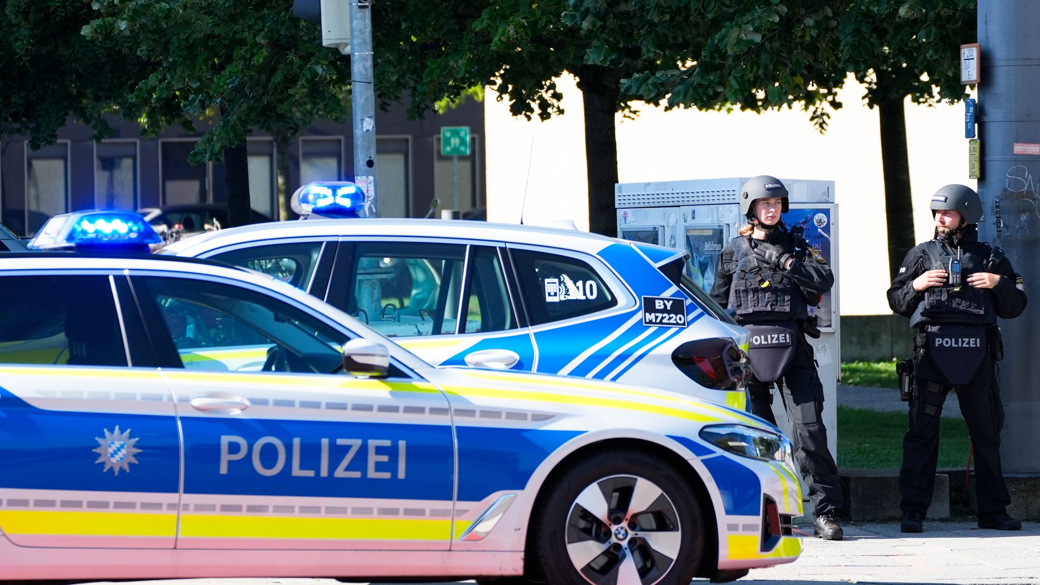 Munich police officers shoot dead 'suspicious' person near Naziera