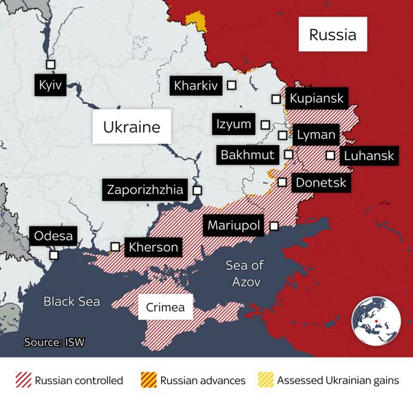 How the war between Russia and Ukraine looks on day 922