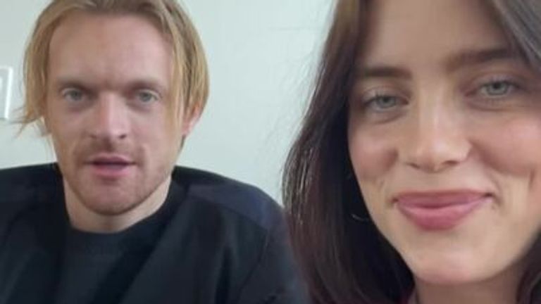 Billie Eilish and Finneas will vote for Kamala Harris