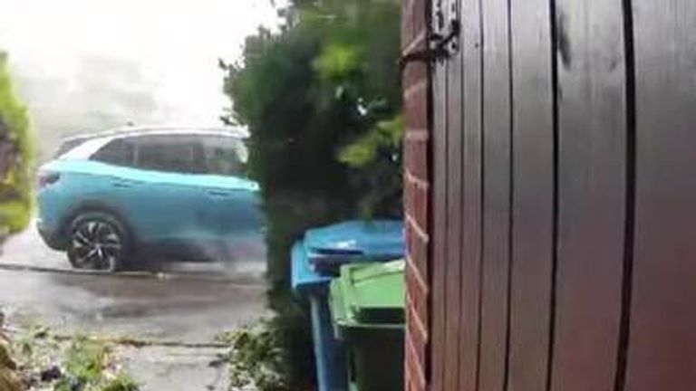 Tornado in Hampshire