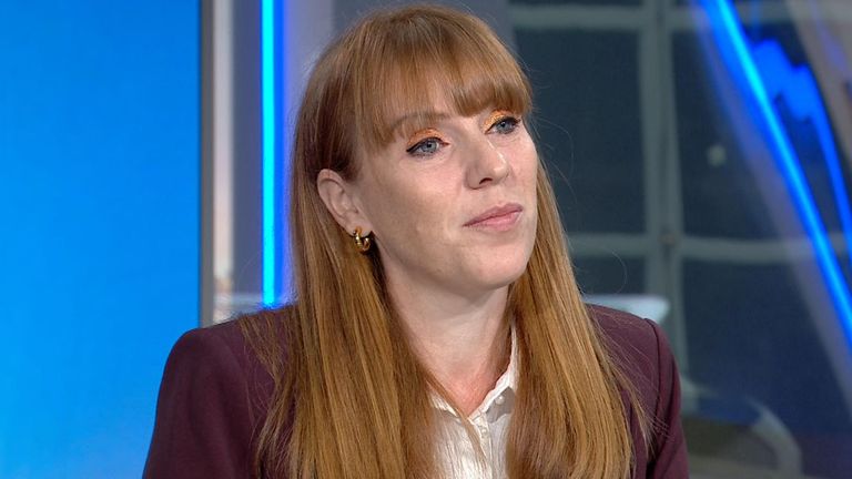 Angela Rayner tells Sky News that she &#39;takes her job really seriously&#39;