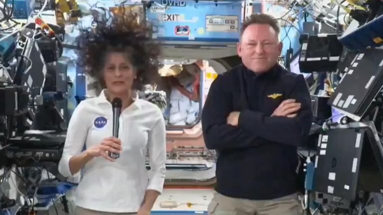 Astronauts on the ISS say they have requested ballot papers for the US election