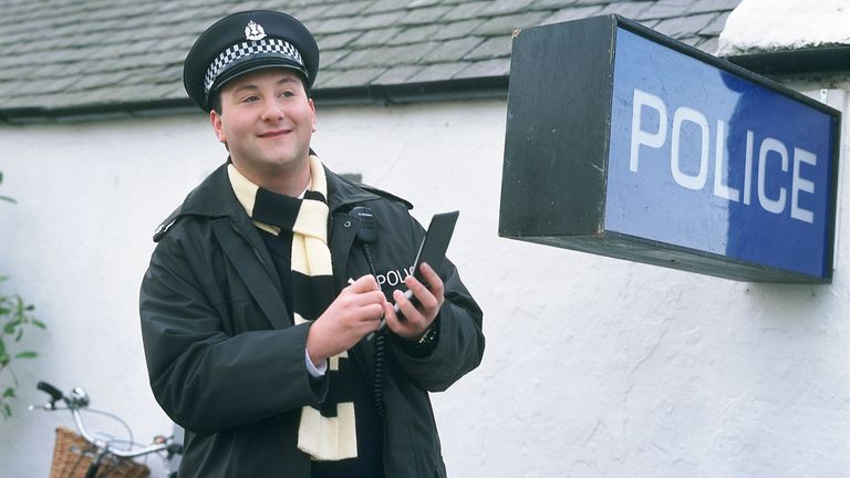 Balamory's PC Plum played by Andrew Agnew.
Pic: BBC