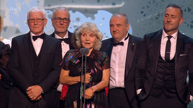 The ITV drama picked up three awards on the night.