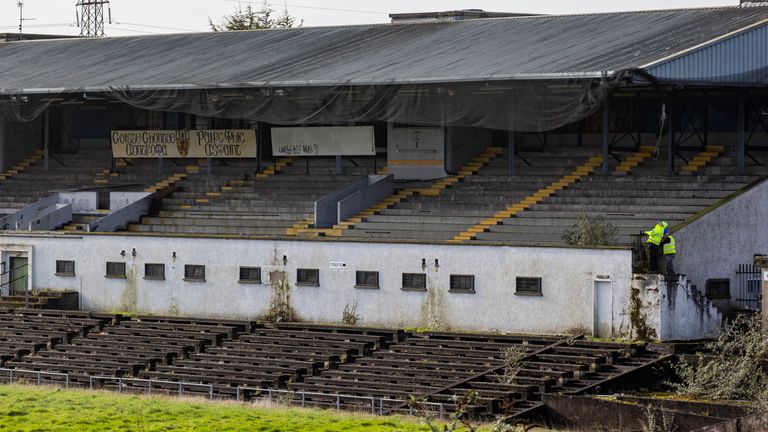 Casement Park was the principal Gaelic games stadium in Belfast before it closed in 2013. File pic: PA
