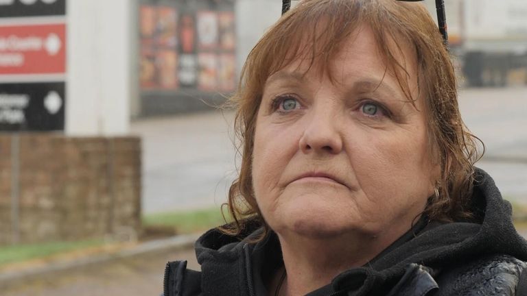 Lynn Winstanley, 62, who lives mortgage-free in her home that is set to be bulldozed as early as next year