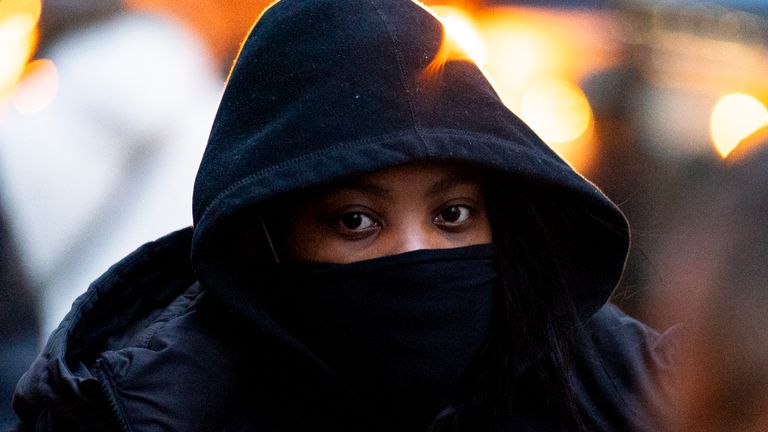 Deveca Rose arrives at the Old Bailey, central London, where she is charged with four counts of manslaughter following the deaths of her two sets of twin sons in a fire in south London in December 2021. Ms Rose has also been charged with child abandonment contrary to the Children and Young Persons Act 1933. Picture date: Monday January 8, 2024.