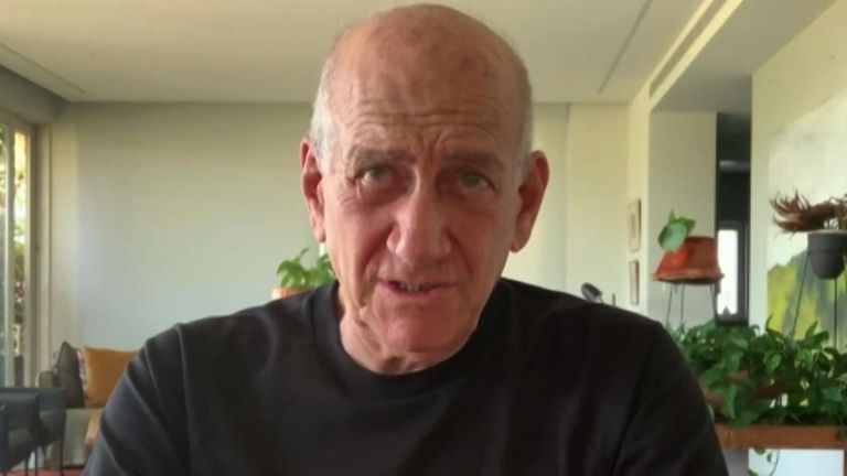 Ehud Olmert says he 'hopes' Israel doesn't send ground troops into Lebanon