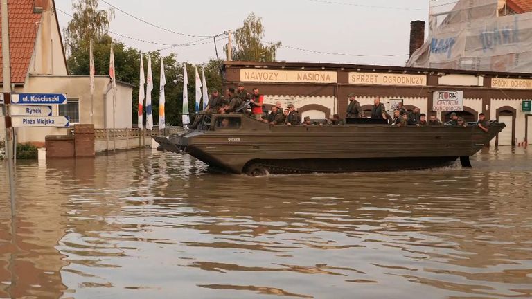 Heavy rain and surging water levels have collapsed bridges, inundated homes and prompted evacuations in Romania, Austria, Poland and the Czech Republic.