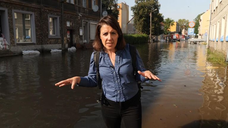 Parts of Austria, the Czech Republic, Romania and Poland have been hard-hit by floods this week.