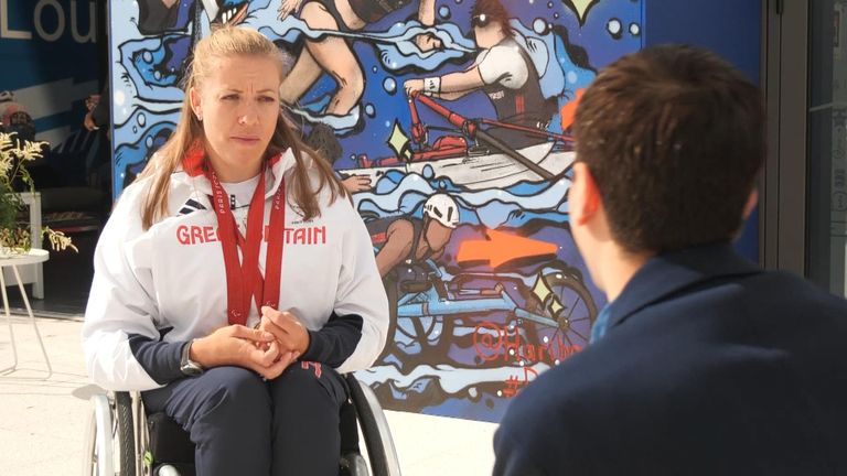 Hannah Cockcroft - now a nine-time Paralympic champion in wheelchair racing