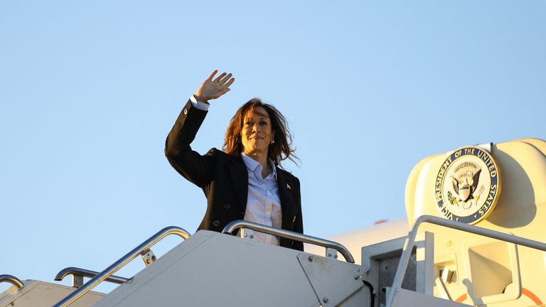 Democratic presidential nominee and US vice president Kamala Harris reaffirmed her support for Israel in recent days. Pic: Reuters