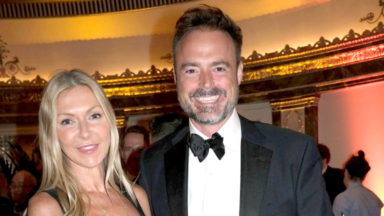 Jamie Theakston with his wife Sophie Siegle attend a Leukaemia UK event in 2020.
Pic: Richard Young/Shutterstock