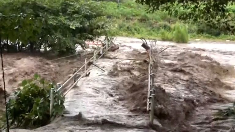 One killed and several missing in Japan as heavy rain and floods hit ...