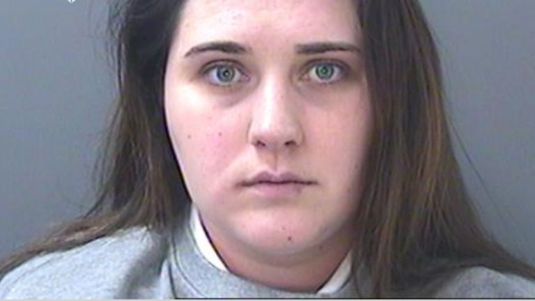 Jodie Beer was arrested following an investigation by Tarian, the southern Wales regional organised crime unit Pic: Tarian